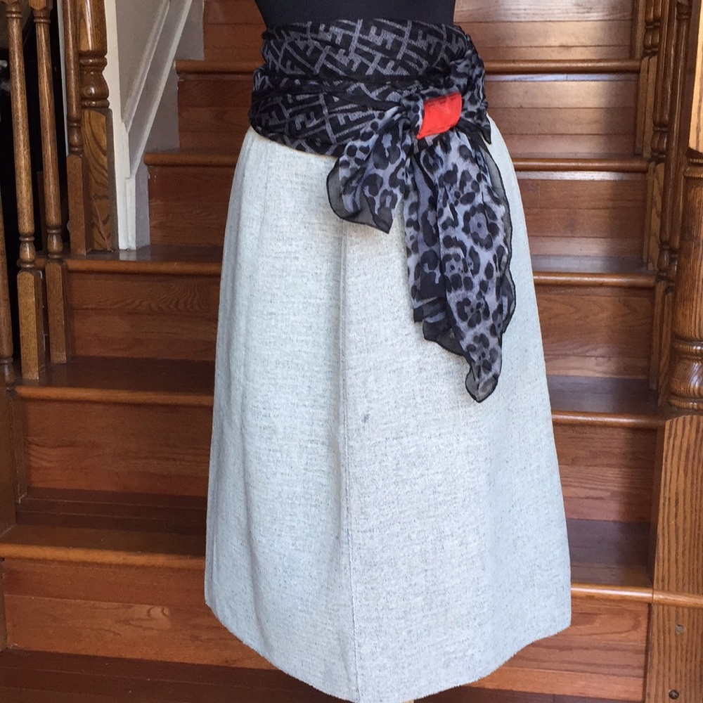 Fendi Wool Skirt